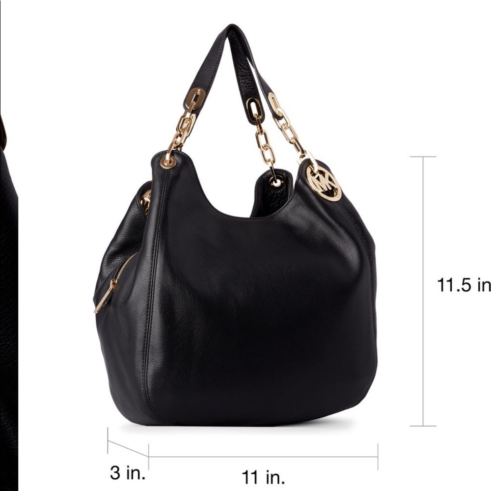 NWOT Michael Kors Fulton Leather Tote Bag